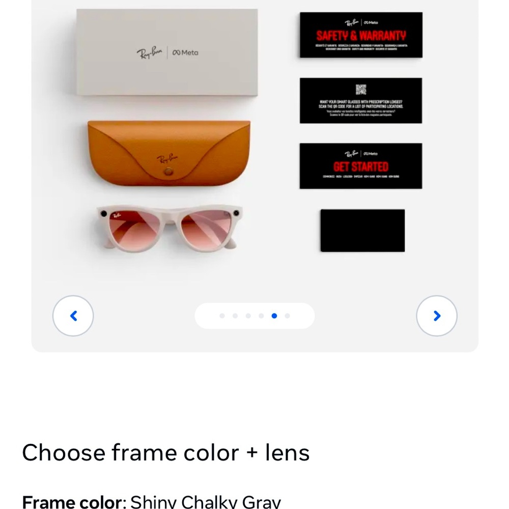 Meta Ray-Ban smart sunglasses-NEW